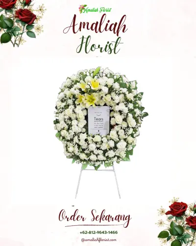 Krans Bunga Duka Cita grogol